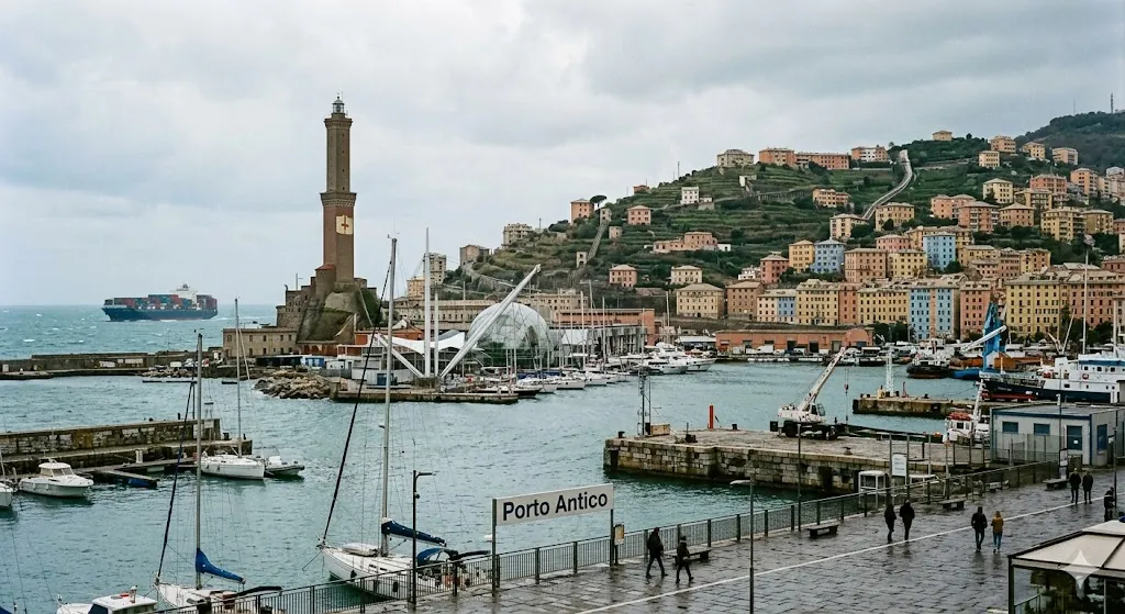 Genoa cityscape
