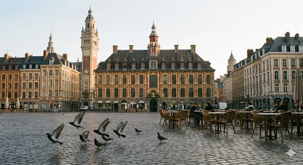 Lille cityscape