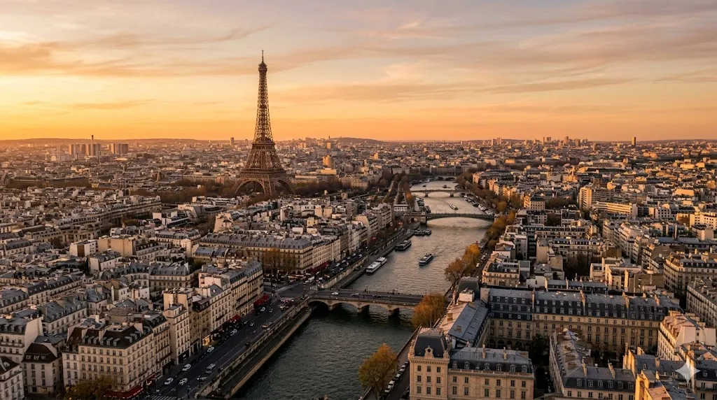 Paris cityscape
