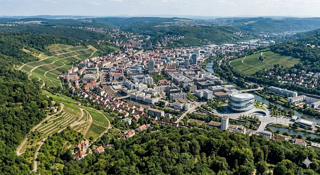 Stuttgart cityscape