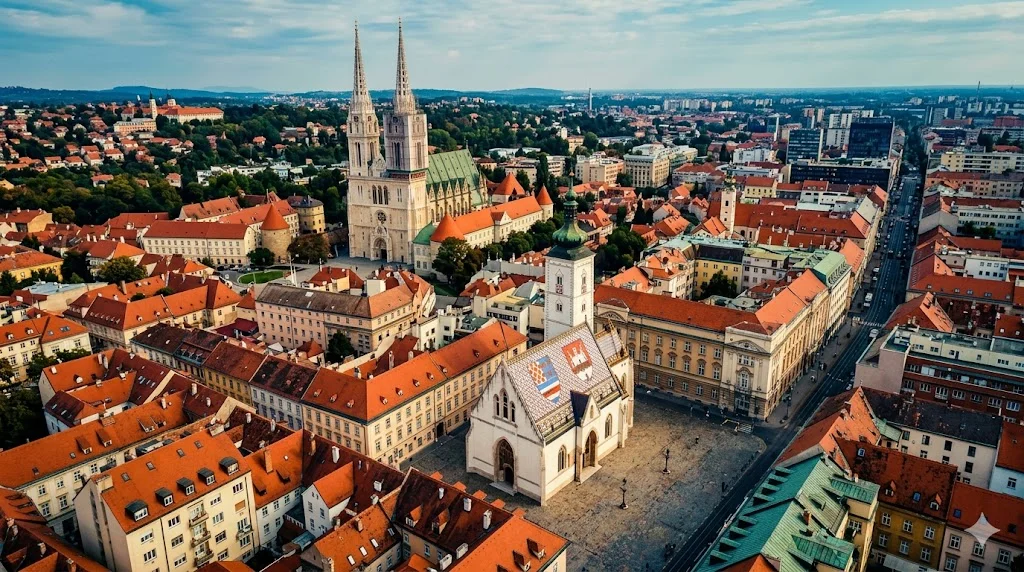 Zagreb cityscape