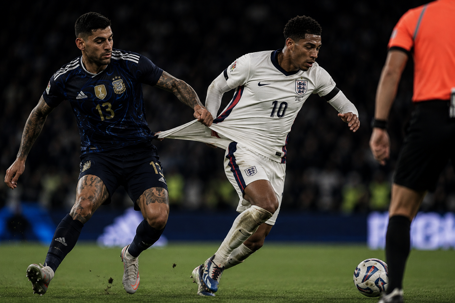 Romero hauls Bellingham back — the cold, exact calibration of a team that knows precisely how much it is willing to risk