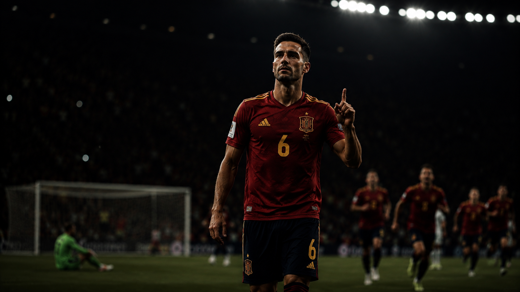 Merino in action β a player with no fixed position