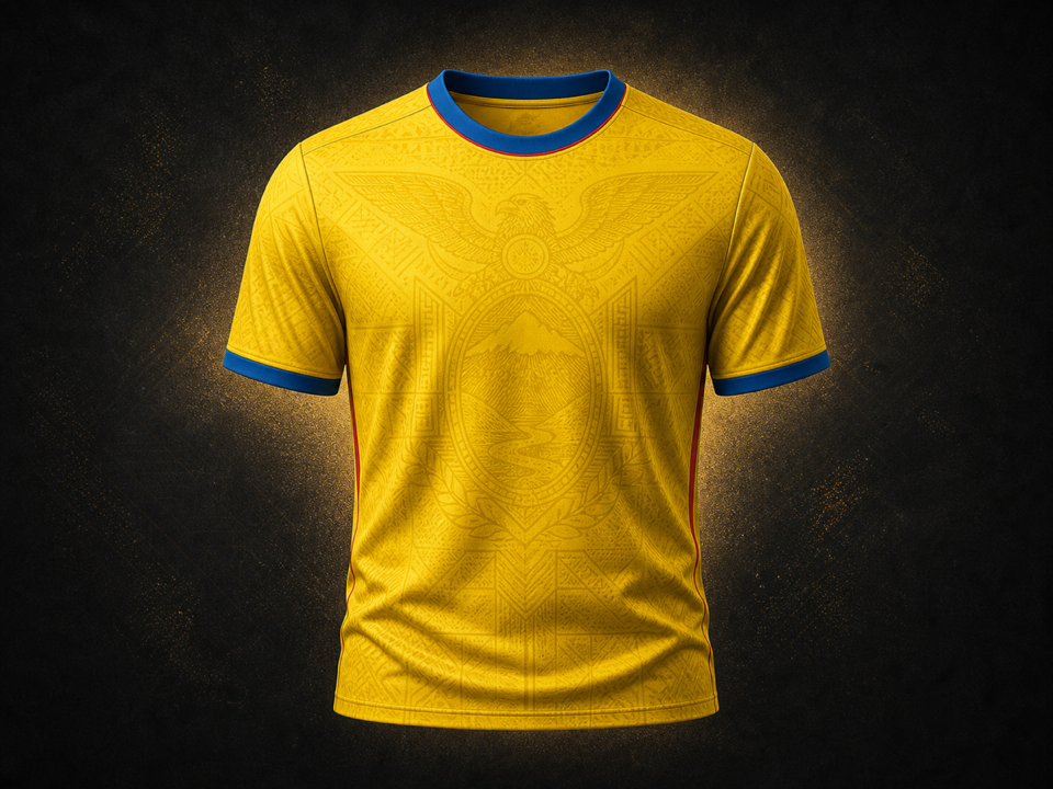 Ecuador Home kit, Marathon