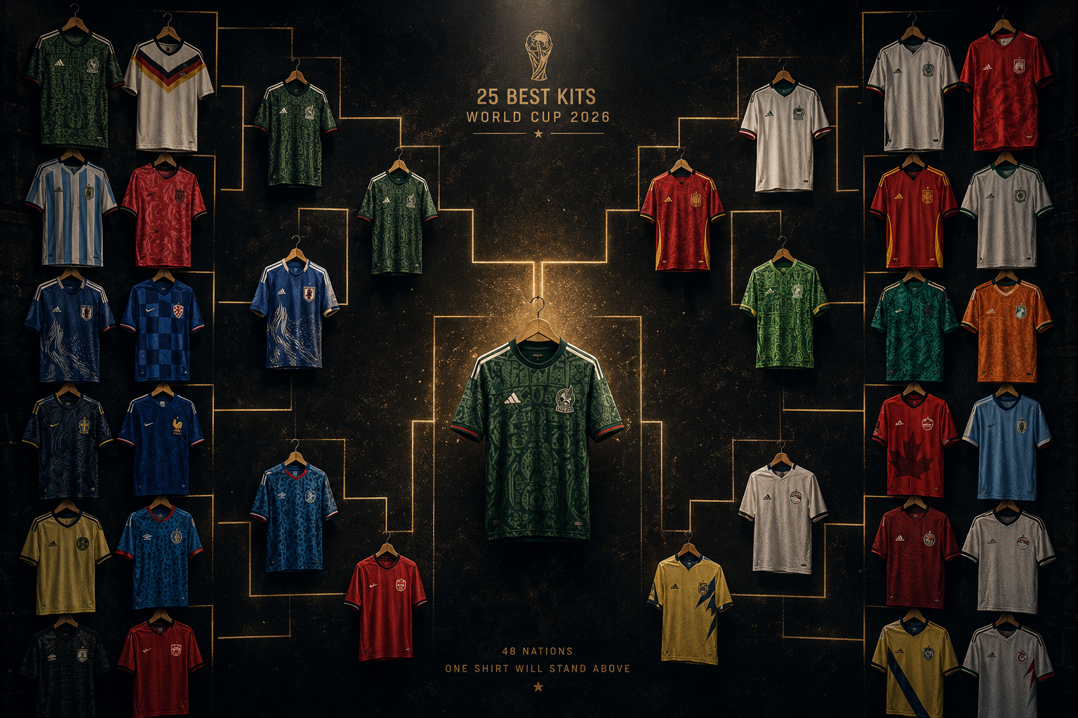 World Cup 2026 kit showcase — the best jerseys from all 48 teams ranked