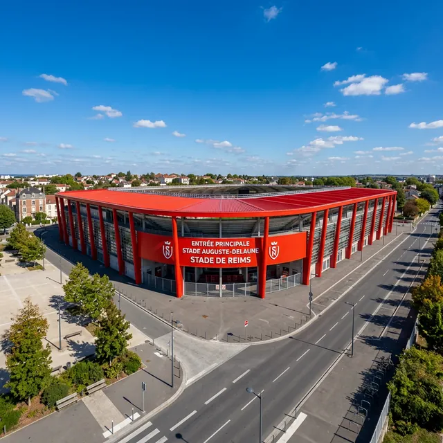 Stade Auguste-Delaune stadium exterior