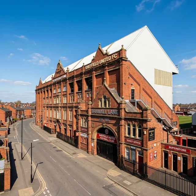 Bramall Lane stadium exterior