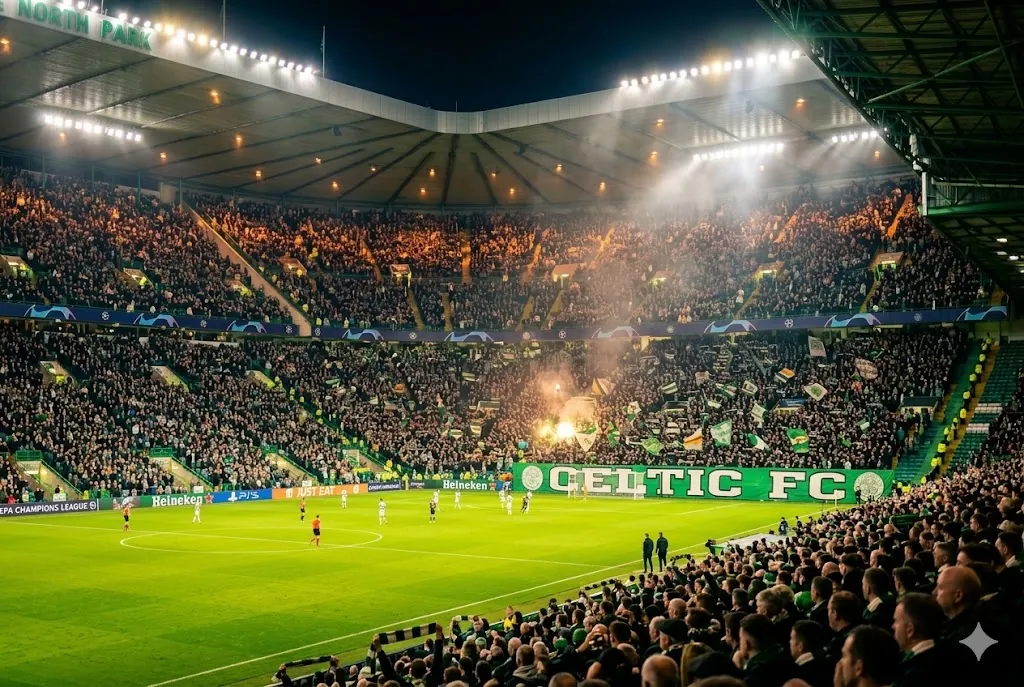 Celtic Park stadium exterior