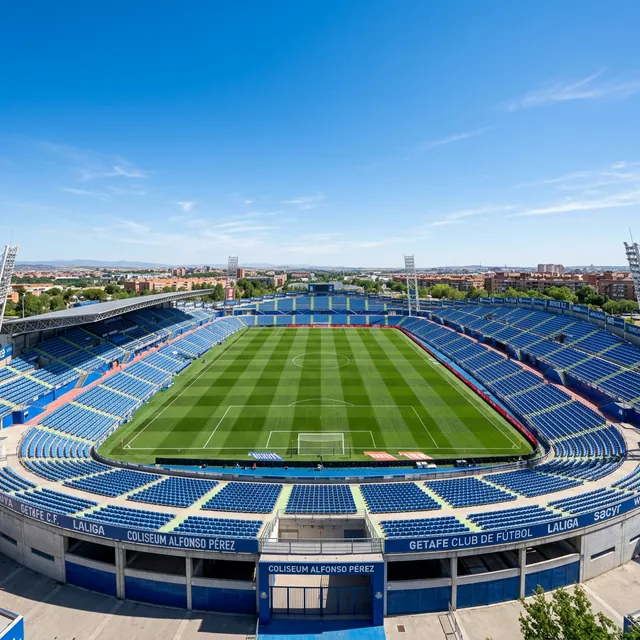 Coliseum Alfonso Pérez stadium exterior