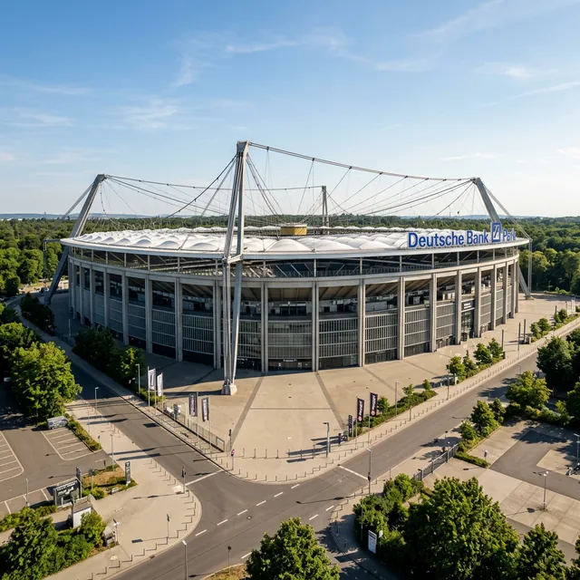 Deutsche Bank Park stadium exterior