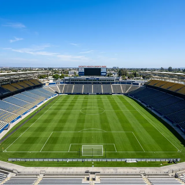 Dignity Health Sports Park stadium exterior