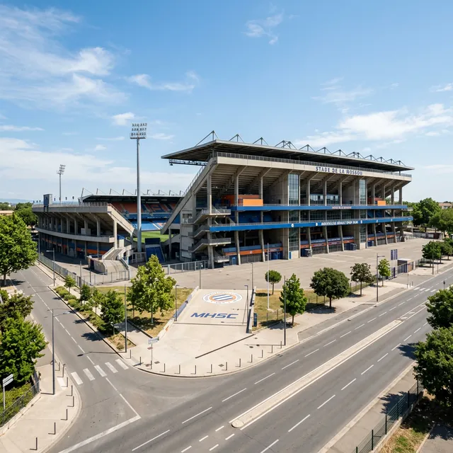 Stade de la Mosson stadium exterior
