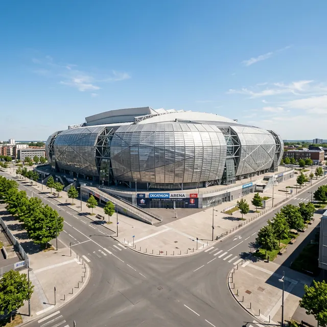 Stade Pierre-Mauroy stadium exterior