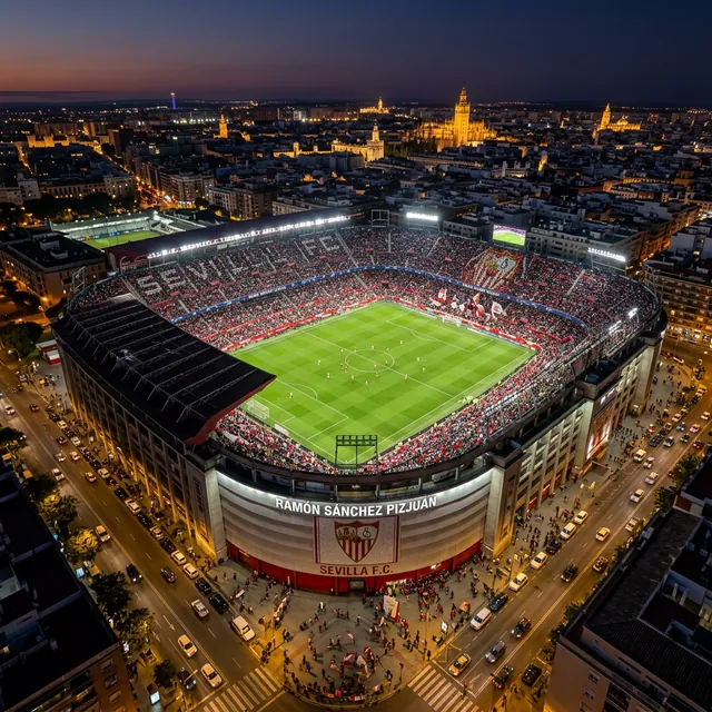 Ramón Sánchez Pizjuán Stadium view 2