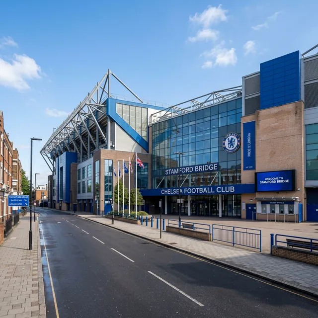 Stamford Bridge stadium exterior