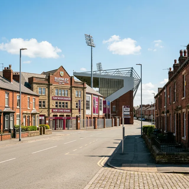 Turf Moor stadium exterior