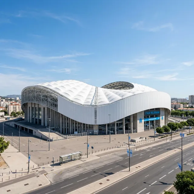 Stade Vélodrome stadium exterior