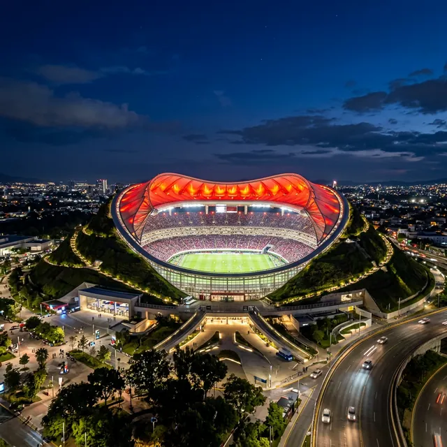 Estadio Akron view 2