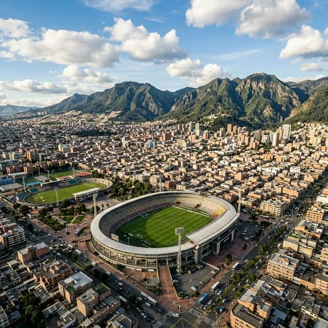 Estadio El Campín stadium exterior