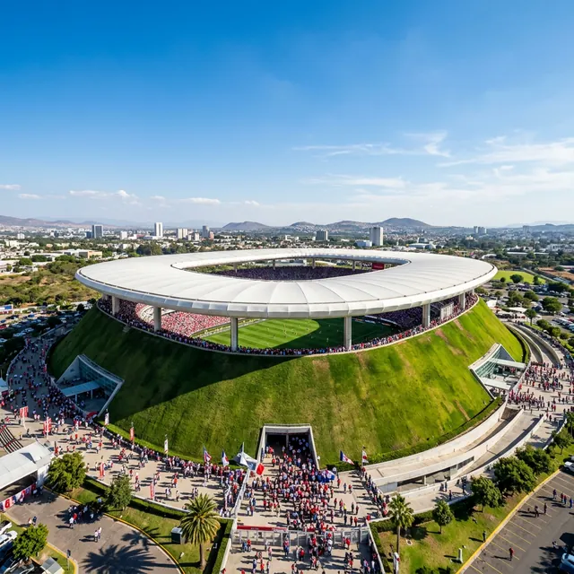 Estadio Jalisco stadium exterior