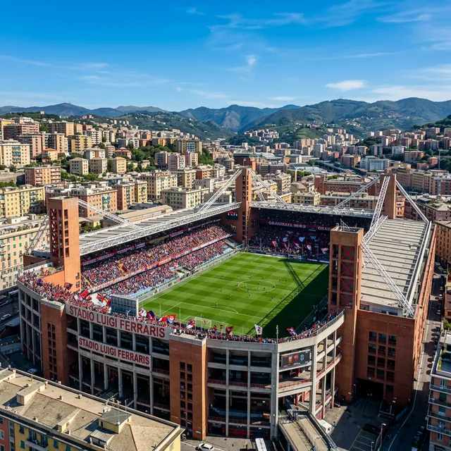 Stadio Luigi Ferraris stadium exterior