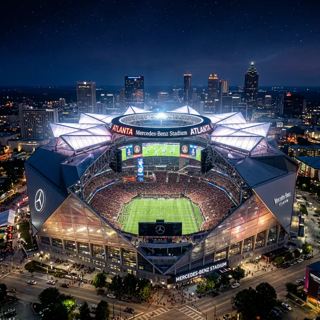 Mercedes-Benz Stadium view 2