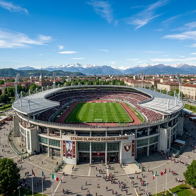 Stadio Olimpico Grande Torino stadium exterior