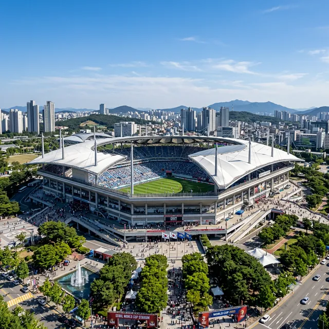 Seoul World Cup Stadium stadium exterior