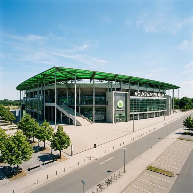 Volkswagen Arena stadium exterior