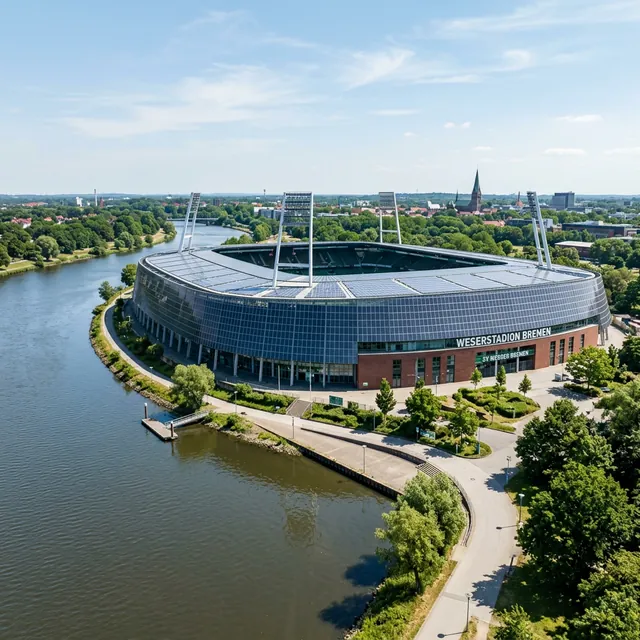 Weser-Stadion stadium exterior